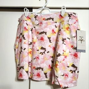 Soybu skort, XL, vintage floral print